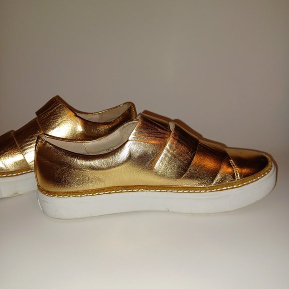 Silent D Verges Metallic Touch Loop Straps Shoes 7.5 - Picture 10 of 11